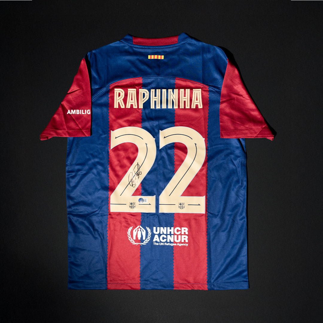 Jersey Firmado Raphinha - Barcelona